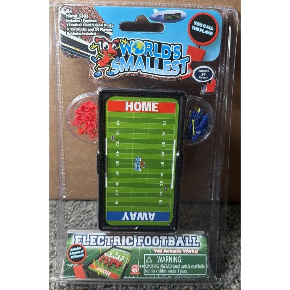 World's Smallest Electric Football - Item# 5303 - NEW - 2025